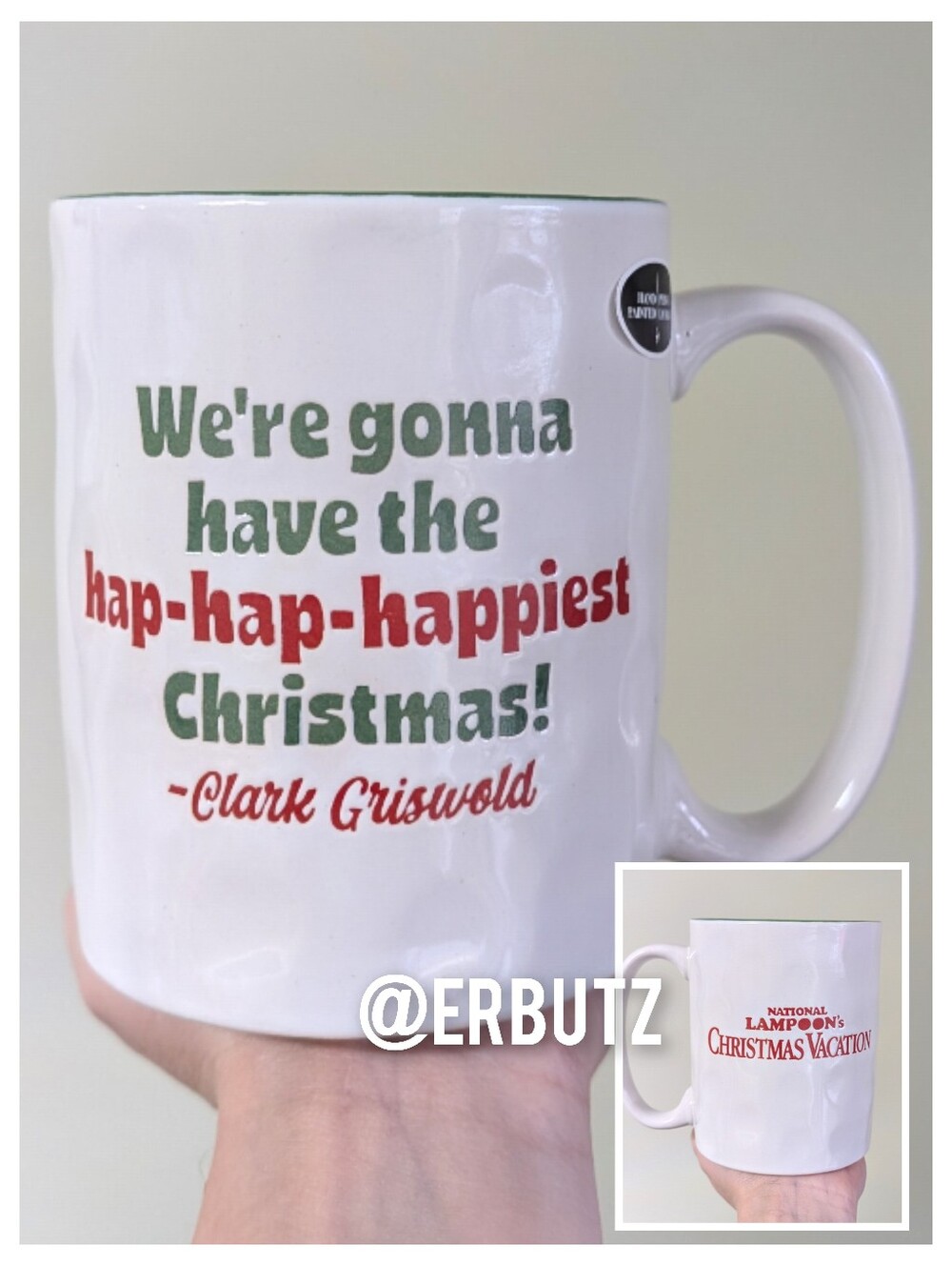 National Lampoon's Christmas Vacation Clark Griswold Christmas Mug, Double Sided